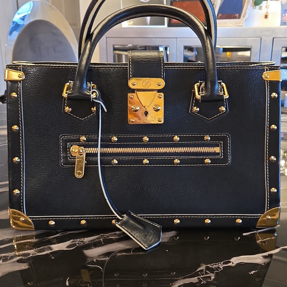 Louis Vuitton Black Suhali Le Fabuleux